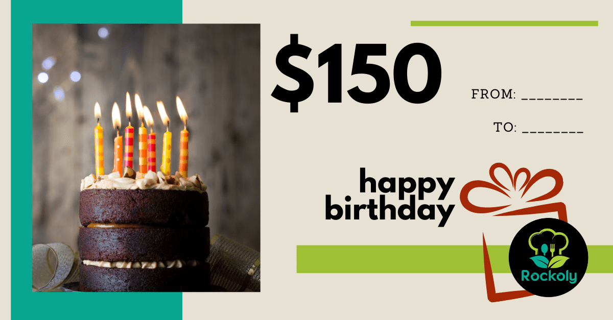 Gift Card Bday 150