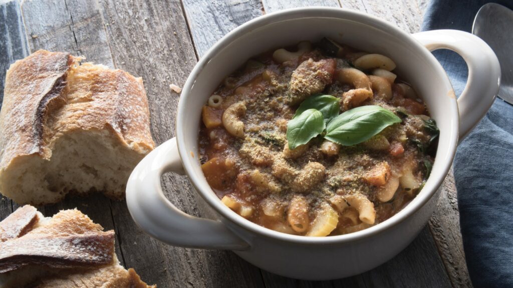 Italian travel minestrone