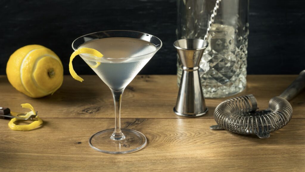 Vodka Martini Happy Hour