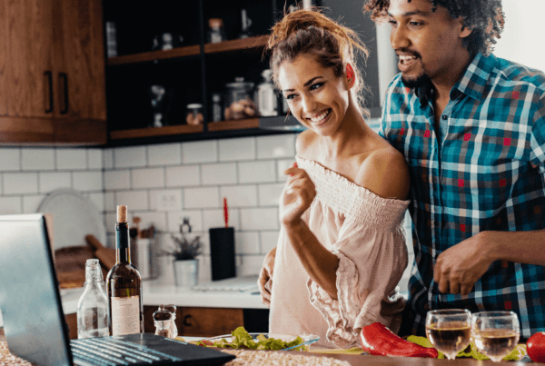Private Dining Couple Virtual Cooking Classes for Couples