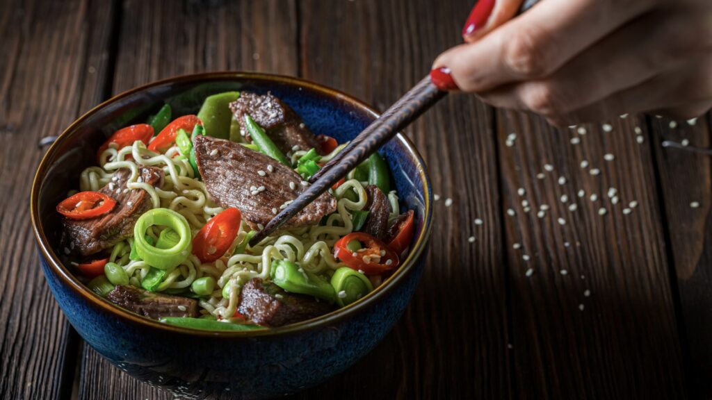 Asian Food.