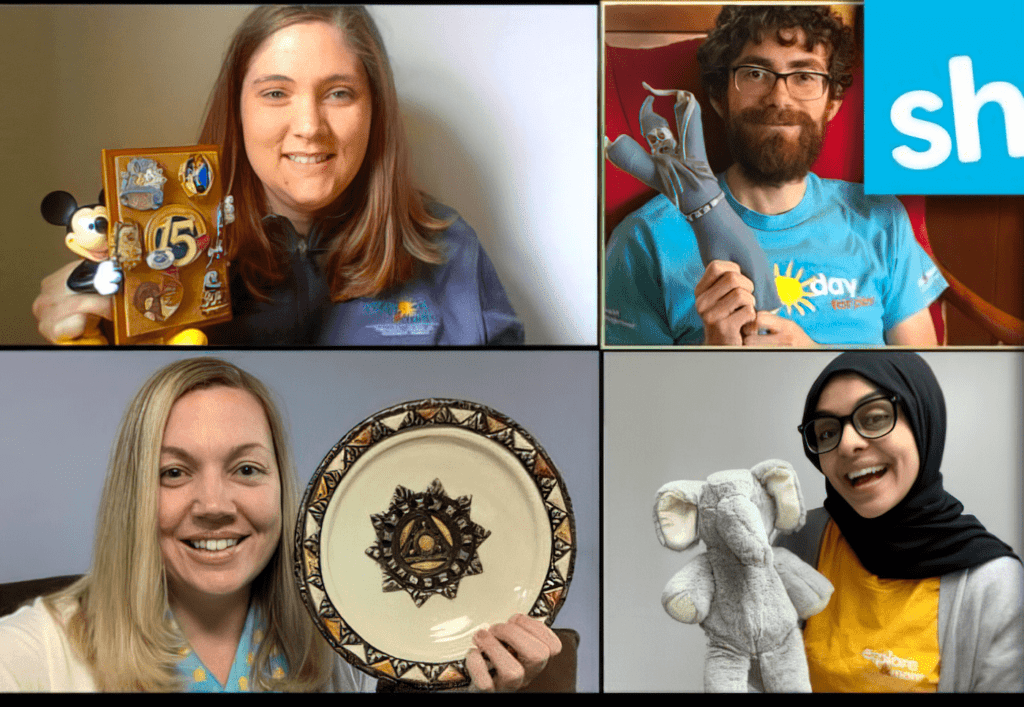 Virtual Team Event Show And Tell
