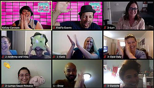 virtual team events