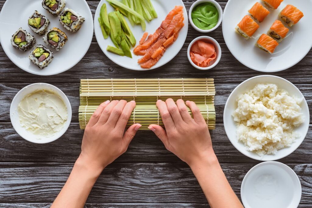 Top Rated Virtual Team Cooking Classes Sushi