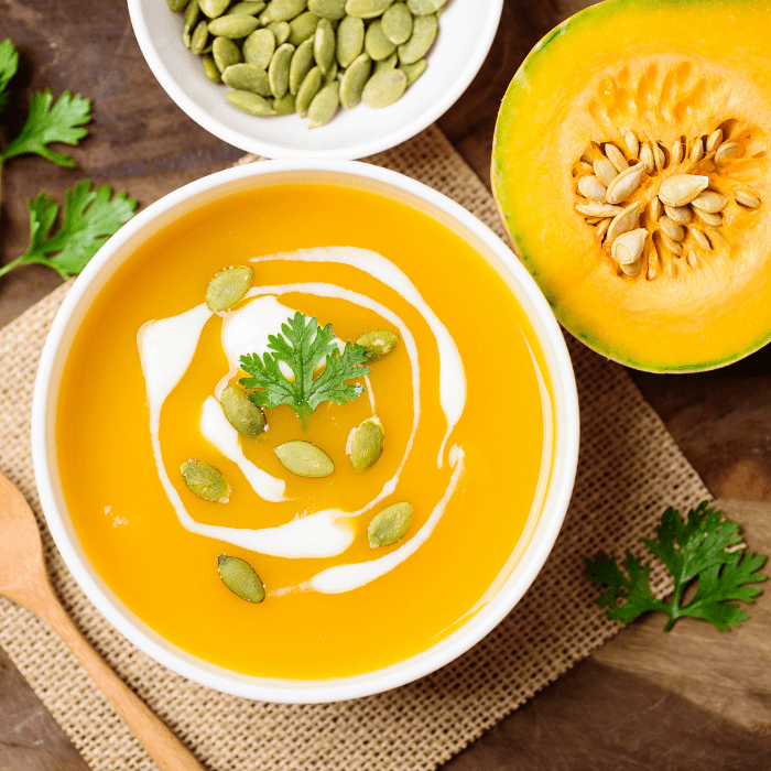 Holiday squash soup