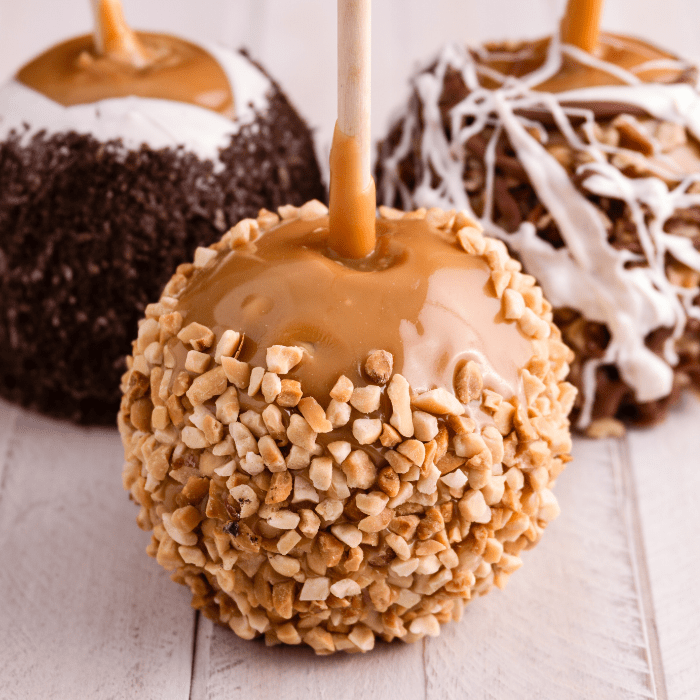 caramel apples