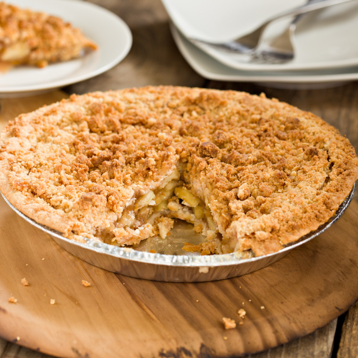 Holiday WS APPLE CRUMB PIE