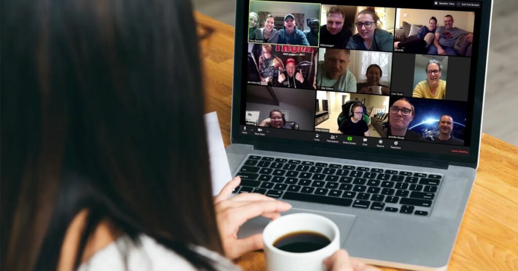 Engaging in Online Zoom Game