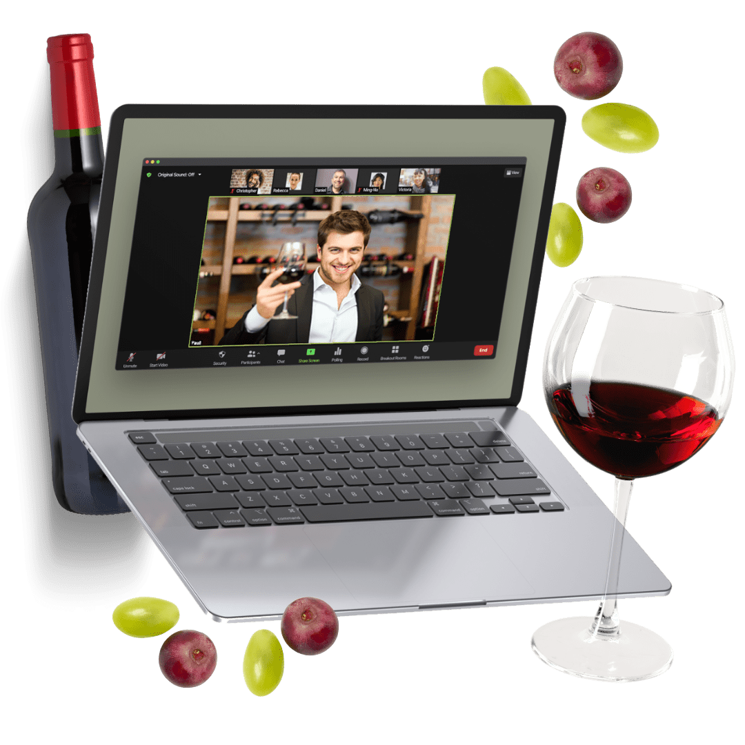 Wine Tasting Laptop