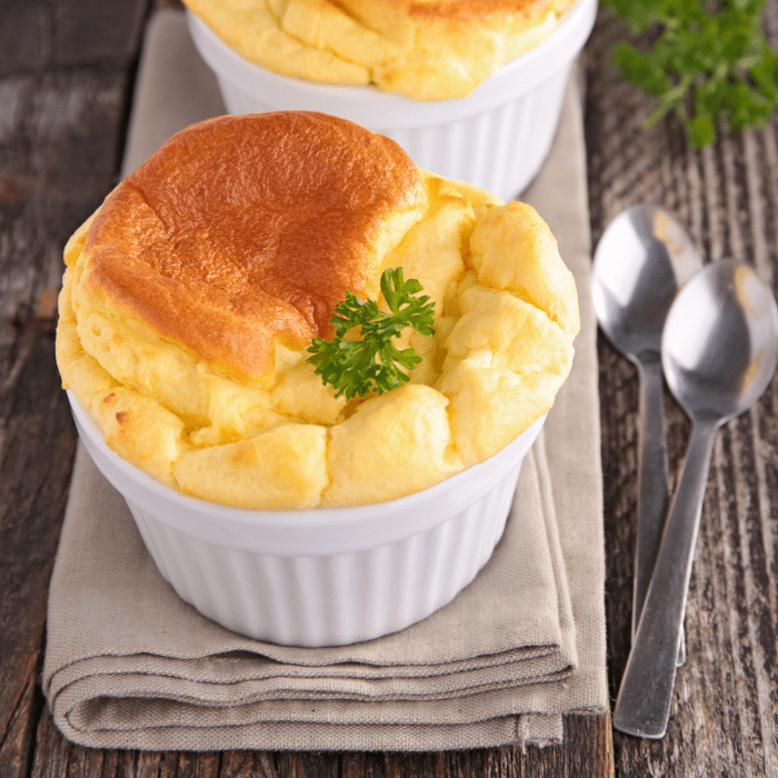 St Patrick Day IRISH CHEDDAR SOUFFLE