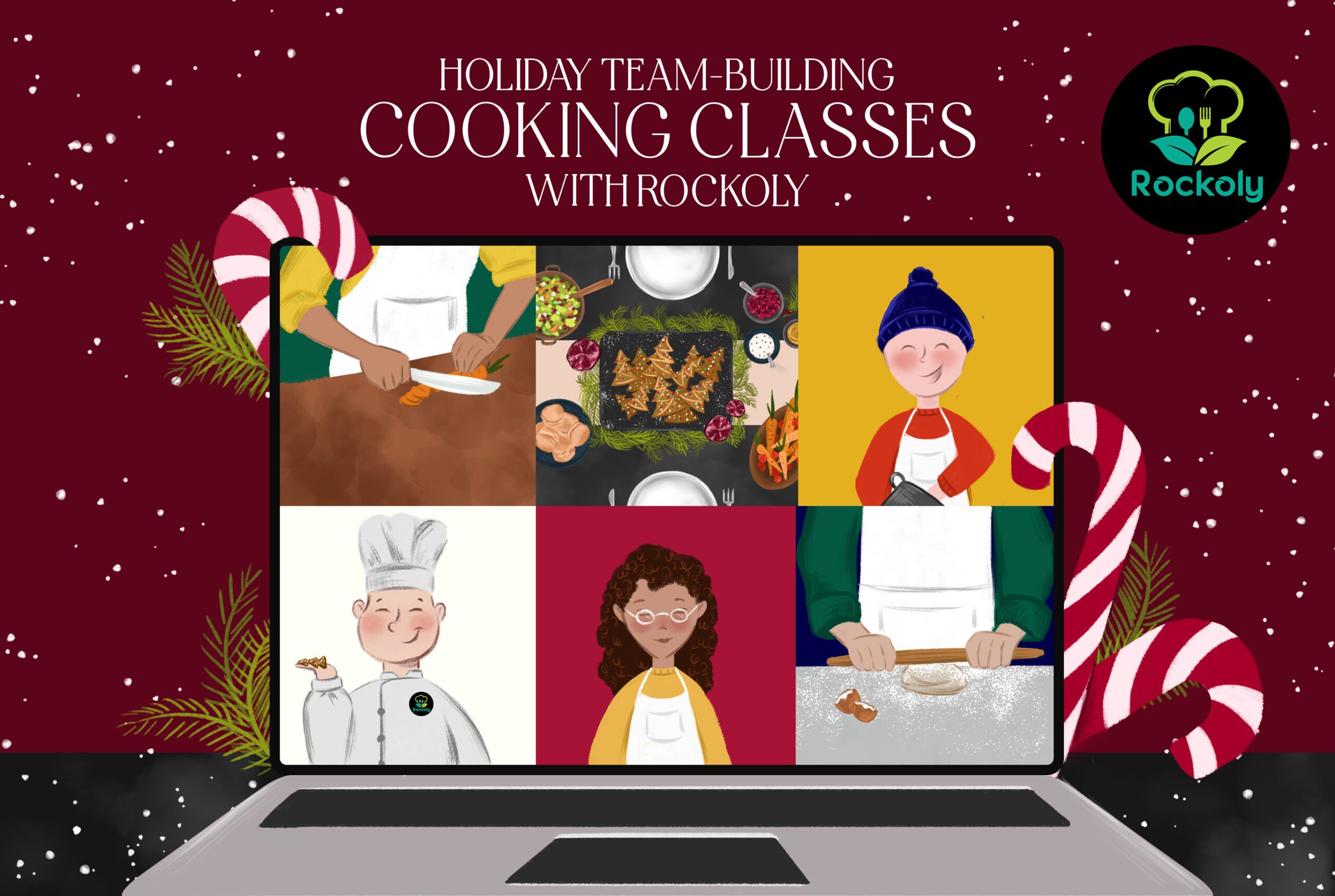 Corporate Winter Holidays: A Culinary Experience with Rockoly Virtual Cooking